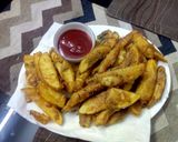A picture of step 7 of Potato wedges.
