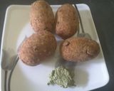 A picture of step 6 of Vrat Ke Paneer Rolls.