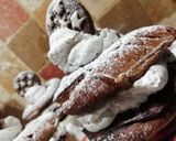 Foto del passaggio 5 della ricetta Bignè al cacao con crema pandistelle e panna #febbraioincucina