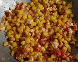 A picture of step 5 of Feta Corn Bhel - Easy, Quick and Unique Bhel in just 5 minutes.