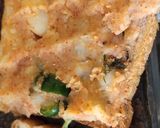 A picture of step 2 of Bread pakoda.
