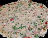 A picture of step 2 of Chicken vegi creamy Omelet.