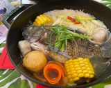 麻油酒燒魚麵線的食譜步驟4照片