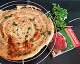 A picture of step 2 of Adai dosa.