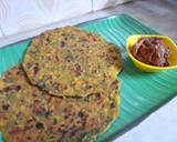 Spinach parantha recipe step 2 photo