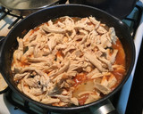 Foto del paso 15 de la receta: Pollo con Rajas en Salsa de Jitomate Estilo Sonora