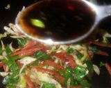 A picture of step 5 of Vegetable noodles omlete.