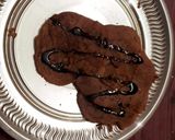 A picture of step 6 of Eggless Biscuit pancakes.