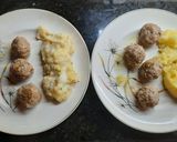 Foto del paso 7 de la receta: Albóndigas hervidas con puré saborizado