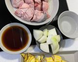 叛逆甜味麻油雞湯的食譜步驟1照片