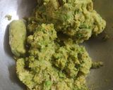 A picture of step 4 of Soya matar cutlet.