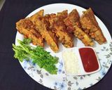 બ્રેડ વેજિ પકોડા ટોસ્ટ (Bread Veggie Pakoda Toast Recipe in Gujarati) રેસીપી સ્ટેપ6ફોટો