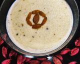 A picture of step 3 of Zafran Kheer Mix.