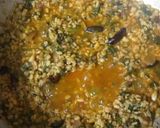 A picture of step 2 of Moong dal palak.