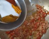 A picture of step 3 of Spicy Onion toamto chutney.