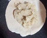 A picture of step 1 of Aloo paratha.