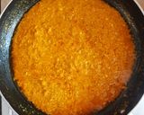 A picture of step 2 of Raw turmeric sabzi.