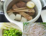 Hình bước làm 2 của món Phở Hon mập