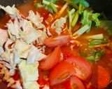 Gambar langkah 5 resipi Mi Bandung.