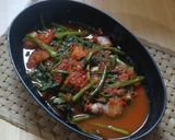 Foto langkah ke 3 dari resep Tumis Kangkung Sambal Terasi.