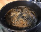 Une image de l'étape 7 de Gâteau caramélisé à l'ananas et jus de pêches.