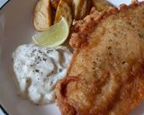 Foto langkah ke 6 dari resep Fish & Chips with Tartar Sauce.