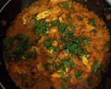 A picture of step 8 of Shahi paneer.
