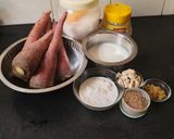 A picture of step 1 of Carrot Halwa.