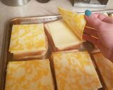 A picture of step 3 of Easy Grilled Ham and Cheese Sandwiches.