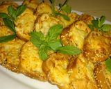 A picture of step 7 of Garlic and Herb Bread Crisps.