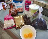 รูปขั้นตอนการทำที่ 2 ของ เค้กผลไม้ (fruit cake)