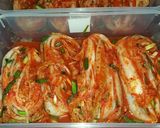 Hình bước làm 7 của món Kim chi cải thảo