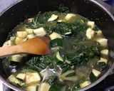 A picture of step 10 of Chard and Zucchini Velouté.