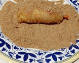 Foto del paso 5 de la receta: Milanesa de pollo empanizado relleno de verduras
