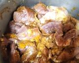 A picture of step 2 of Bihari Boti.