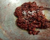 A picture of step 4 of Beet moong cruncy ball.