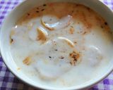A picture of step 5 of Rajasthani Mini cheela raita.