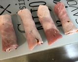 Une image de l'étape 5 de Roulés de jambon blanc à la tomate, gorgonzola et olives.