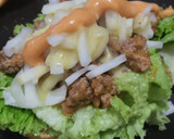 Foto del paso 5 de la receta: Sándwich de carne bbq y queso🥙🍔🥯