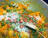 A picture of step 7 of Raw Turmeric Subji.