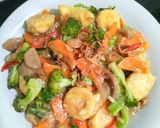 Foto langkah ke 6 dari resep Sapo Tahu.
