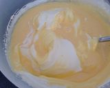 A picture of step 5 of Rhubarb Ripple Semifreddo.