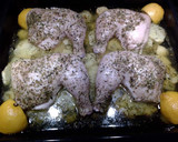 Foto del paso 2 de la receta: Contramuslo de pollo al horno con patatas