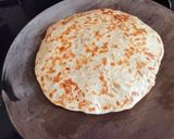 A picture of step 4 of Stuffed paratha with leftover rice.