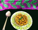 A picture of step 9 of Raw Jackfruit Curry.
