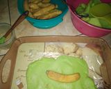 Foto langkah ke 3 dari resep Es Pisang Ijo.