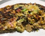 A picture of step 4 of Veggies & Bacon Omelet 🧀🍳🥓.