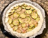 Foto del paso 9 de la receta: Pastel hojaldre “Calabacín y limón”’ Sin gluten (Gluten-free “Zucchini and lemon” puff pastry cake)