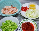 Foto langkah ke 1 dari resep Udang Sambal Pete😋.