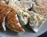 A picture of step 7 of Vegan Tofu Gyoza.